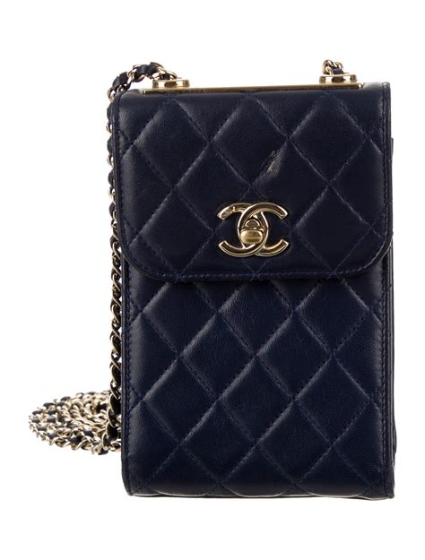 chanel mobile phone bag